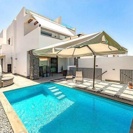 Luxury Villa Tropical Private Heated Pool Los Cristianos  Esterno foto